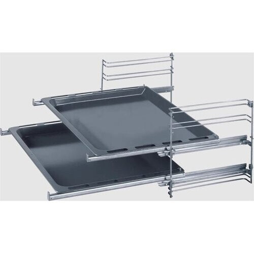 Tweedekans Bosch Siemens - Telescoopstang - 2delig - oven part/accessory - Aluminium - Oven rail Tweedehands