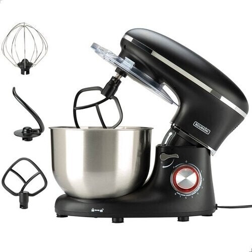 Tweedekans Bourgini Kitchen Chef Plus - XL Keukenmachine - 6.2L mengkom - Keukenrobot - 3 Accessoires - Keukenmixer - 1.2kg pizza/brooddeeg kneden Tweedehands