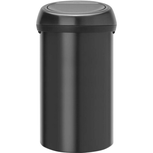 Tweedekans Brabantia Touch Bin 60 Liter Matt Black Tweedehands