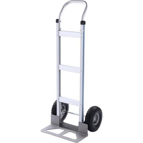 Tweedekans BRASQ Steekwagen Opvouwbaar Aluminium - Draagvermogen 250 KG - Transportwagen - Plateauwagen - Steekkar Tweedehands