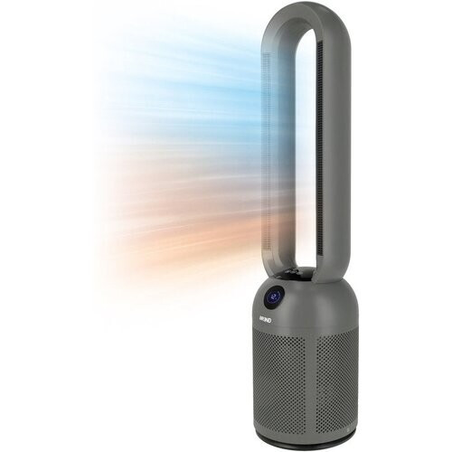 Tweedekans BREND BR-2243 Bladeless Fan Ventilatorkachel - 2200 Watt - Bladloos - LED-Display - Timer - Oscillatie - Veilig voor Kinderen en Huisdieren - Donkergrijs Tweedehands