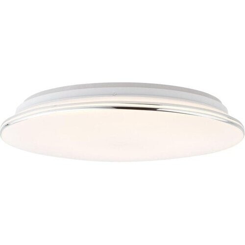 Tweedekans Briljant Plafondlamp 40cm wit / chroom MET afstandsbediening
