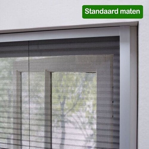 Tweedekans Bruynzeel Plissehor raam s500 123x155 WIT Tweedehands