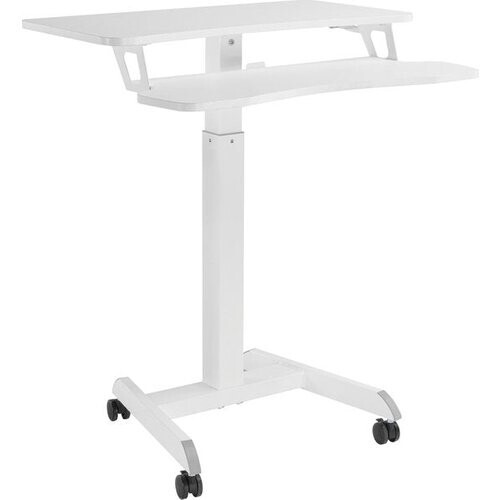 Tweedekans Bureau zit sta laptoptafel - verrijdbaar - hoogte verstelbaar