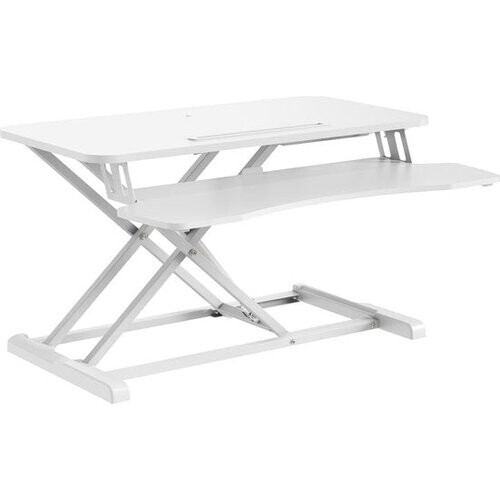 Tweedekans Bureau zit sta verhoger ergonomisch - werkstation hoogte verstelbaar - 80 cm breed Tweedehands