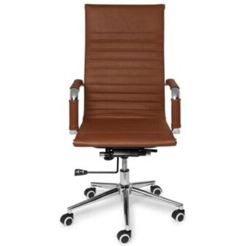 Tweedekans Bureaustoel Oxford – Cognac Tweedehands