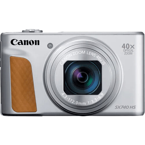 Tweedekans Canon PowerShot SX740HS Lite Zilver Tweedehands