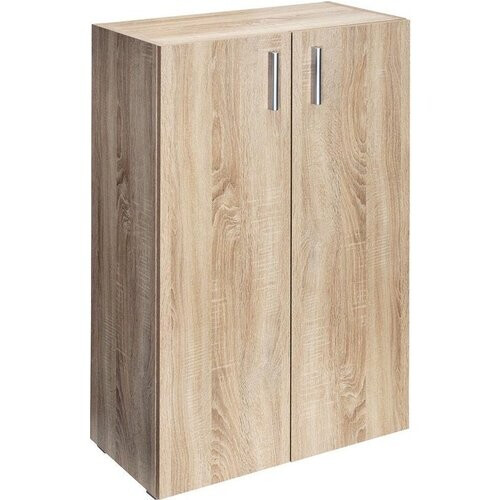 Tweedekans Casaria Boekenkast Vela - 3 Vakken Verstelbaar 115x60x28 cm - Eiken