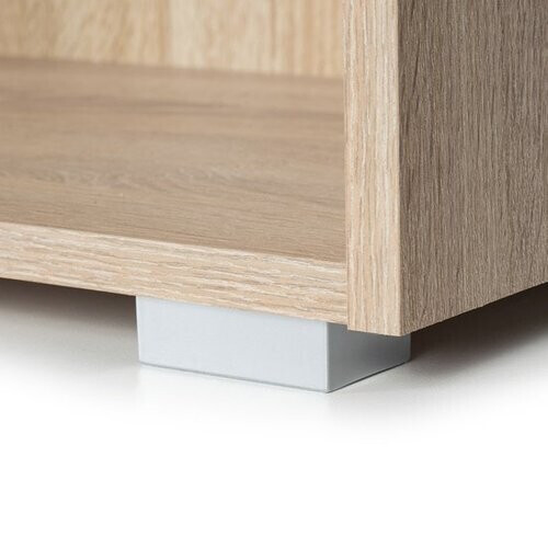 Tweedekans Casaria Boekenkast Vela - 5 Vakken Verstelbaar 190x60x28 cm - Eiken Tweedehands