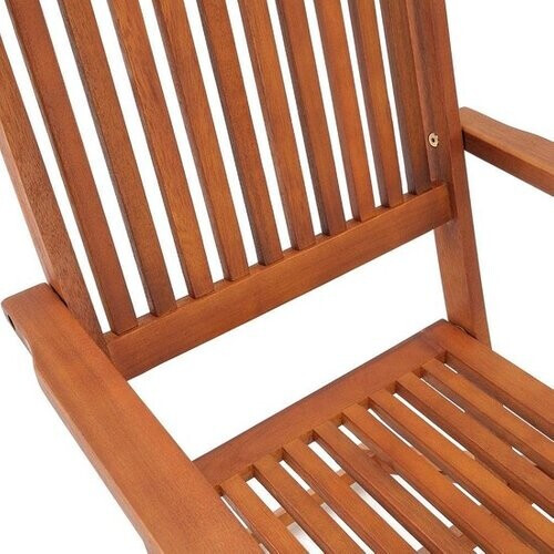 Tweedekans Casaria Set van 2 Klapstoelen – Inklapbaar – max. 100 kg – 51 x 51 x 92 cm – Bruin
