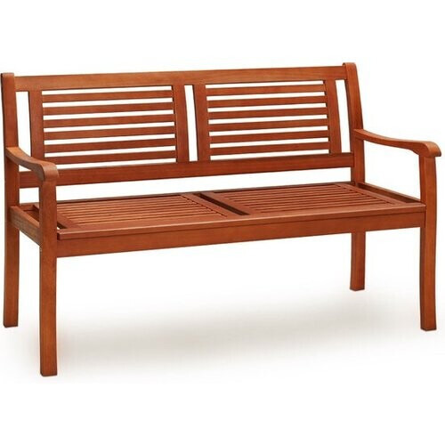 Tweedekans Casaria Tuinbank - Eucalyptushout 120x60x90cm - FSC®-gecertificeerd