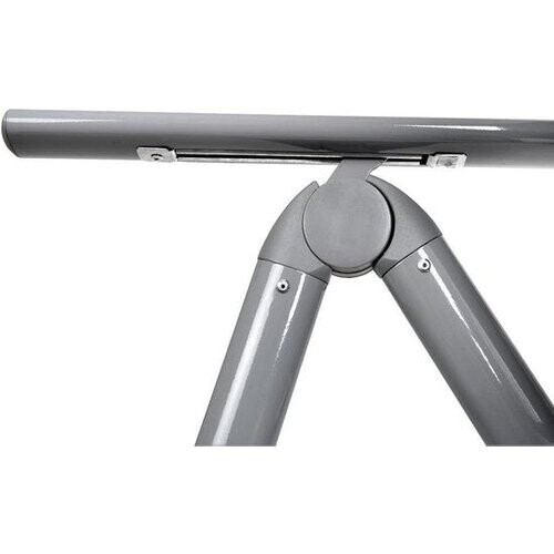 Tweedekans Casaria Tuinset Bern / 6 Stoelen 1 Tafel Aluminium / Zilver Tweedehands