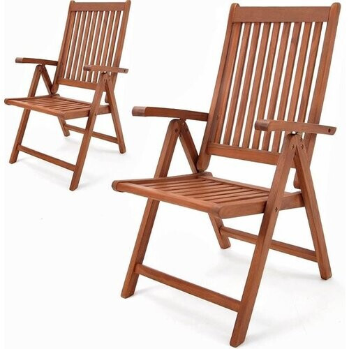Tweedekans Casaria - Tuinstoelen Vanamo - FSC®-gecertificeerd - 2 Stuks Tweedehands