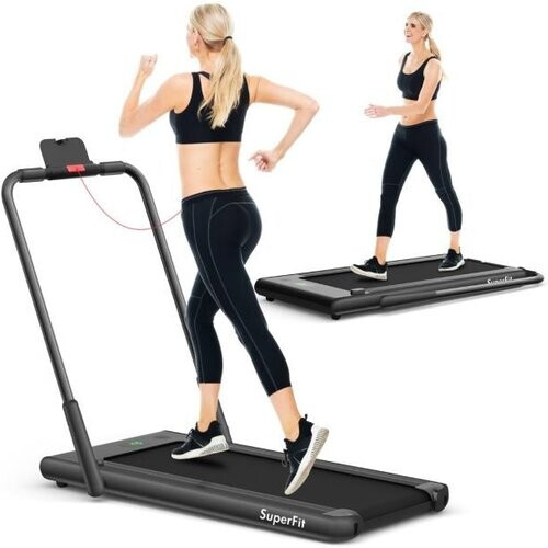 Tweedekans Coast 2-in-1 opvouwbare loopband - 2,25 hp - 124,5 x 68,5 x 106,5 cm Tweedehands