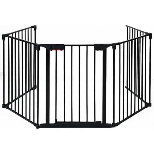 Tweedekans Coast 5-in-1 Metal Playpen Playpen Safety Barrier 58 x 74 cm wit Tweedehands