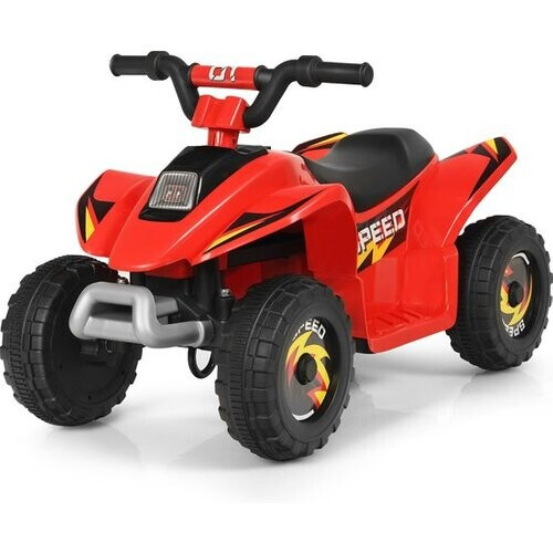 Tweedekans Coast 6V Elektro Kinderquad Mini Elektroquad Kinderauto 73 x 40 x 44,5 cm rood Tweedehands