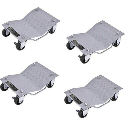 Tweedekans Coast Auto Verplaatstrolley - 4 Stuks - Max 680 kg per stuk - Metaal