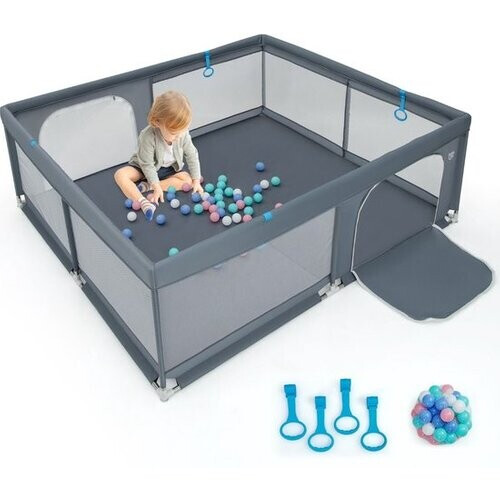 Tweedekans Coast Babybox Opvouwbaar - Grijs - 200x180cm Tweedehands