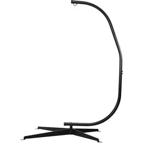 Tweedekans Coast C-vormige Hangstoel - 207 cm - 150kg - Zwart Tweedehands