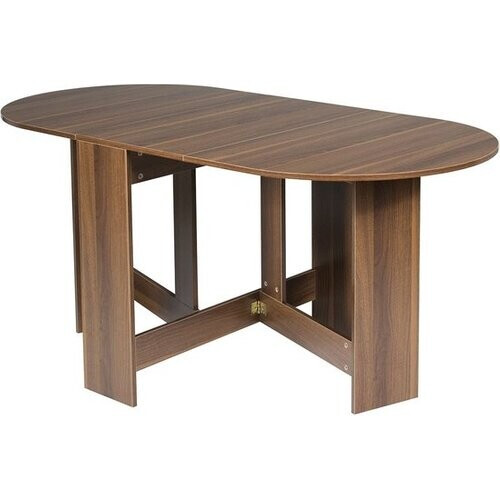 Tweedekans Coast Eettafel inklapbaar - Ruimtebesparend - 163 x 80 x 75cm- Bruin Tweedehands