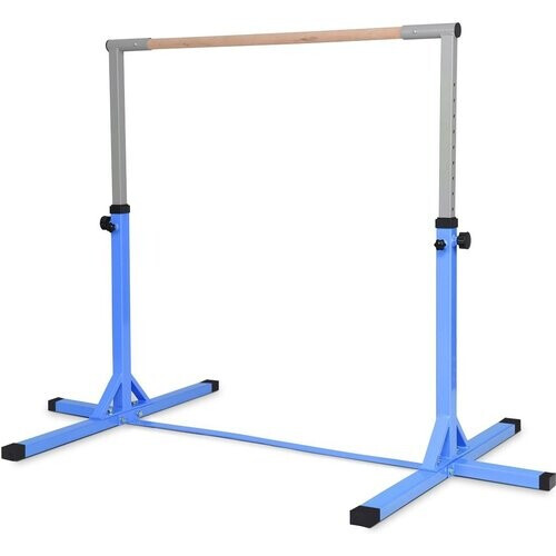 Tweedekans Coast Gymnastiek Rekstok in Hoogte Verstelbaar - 91-150cm - Blauw Tweedehands
