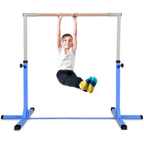 Tweedekans Coast Gymnastiek Rekstok in Hoogte Verstelbaar - 91-150cm - Blauw Tweedehands
