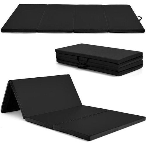 Tweedekans Coast Gymnastiekmat - Opvouwbaar - 240 x 120 x 5 cm - Zwart Tweedehands