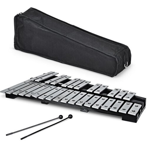 Tweedekans Coast Handpercussie Xylofoon Met 30 Noten - Inclusief Draagtas - Opvouwbaar Tweedehands