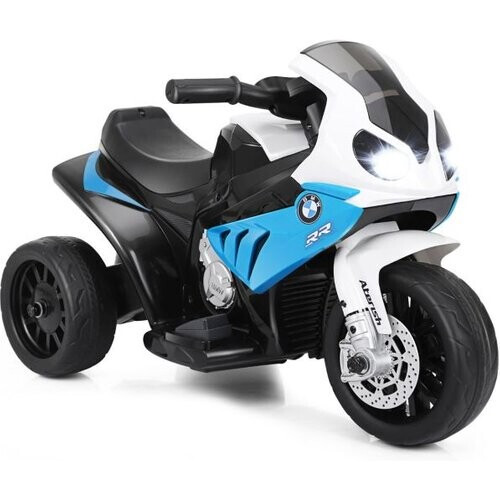 Tweedekans Coast Kinder Motorfiets - PP - 6V - Incl. Muziek - 66x37x44cm - Blauw Tweedehands