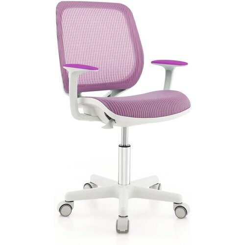 Tweedekans Coast Kinderbureaustoel – Ergonomische Draaistoel met Armleuningen en Zitremwielen – Zithoogte 43-55 cm Tweedehands