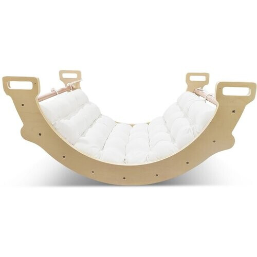 Tweedekans Coast Klimboog met Zacht Kussen - Hout - 81 x 50 x 38.5 cm - Natuurlijke Kleur Tweedehands