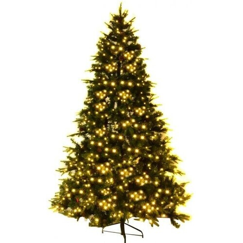 Tweedekans Coast Kunstkerstboom met LED verlichting - 225cm - Groen Tweedehands