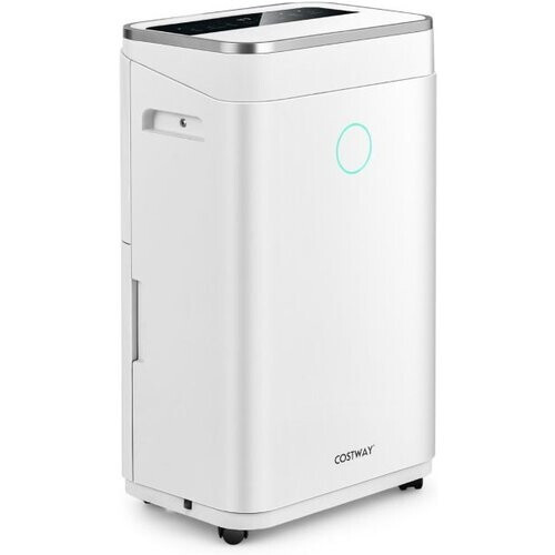 Tweedekans Coast Luchtontvochtiger 25L/Dag met Afvoerslang en LED Display – Wit – 34x24x57 cm Tweedehands