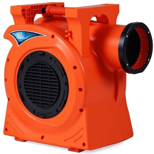 Tweedekans Coast Opblaasbare Luchtblazer - 2300 W Elektrische Ventilator - Voor Springkasteel en Waterglijbaan - Oranje Tweedehands