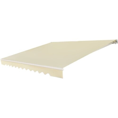 Tweedekans Coast Oprolbaar Zonnescherm - Beige - 3m Lang 2,5m Breed - Aluminium/Stof Tweedehands