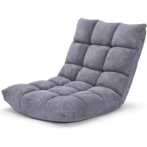 Tweedekans Coast Opvouwbare Vloerstoel - Verstelbaar in 14 Standen - 55 x 56 x 55 cm - Grijs Tweedehands