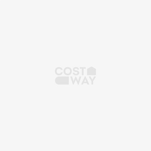 Tweedekans Coast Pet Station gemaakt van hout om te voeden en water met roestvrijstalen kom en hangend wit Tweedehands