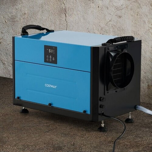 Tweedekans Coast Professionele Luchtontvochtiger - 73,5 L per dag - 3 standen - Blauw/Wit Tweedehands