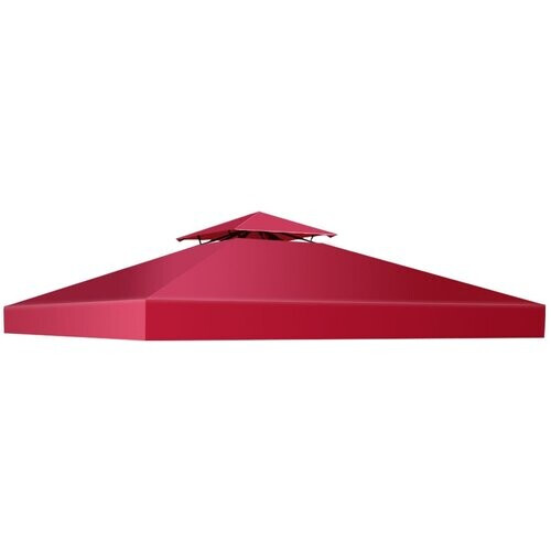 Tweedekans Coast Reservedak voor Tuinpaviljoen - 300x300cm - 2 Lagen - Wijnrood Tweedehands
