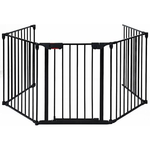 Tweedekans Coast schoorsteenbescherming Grille metaal 5 in 1 barrière Grille Protive Grille 58 x 74 cm zwart Tweedehands