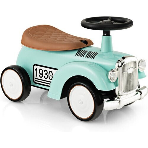 Tweedekans Coast Speelauto - Veilige Stuurinrichting - PP - Max. 25Kg - 58 x 27 x 34 cm - Groen