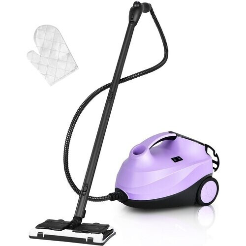 Tweedekans Coast Stoomreiniger - 2000W - Incl. 19 Accessoires - Paars Tweedehands
