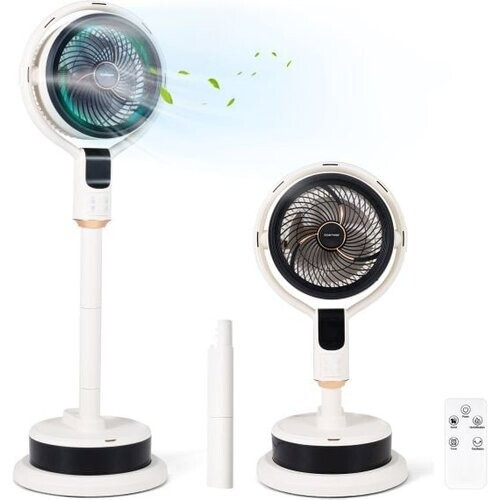 Tweedekans Coast Vernevelingsventilator met Afstandsbediening – 65-98 cm – 1,7 L – Wit Tweedehands