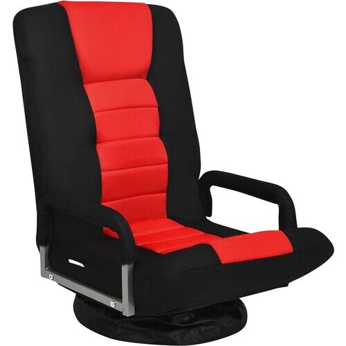 Tweedekans Coast Vloerstoel Draaibaar Relax Stoel Vloer - Rood Tweedehands