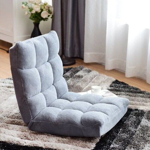 Tweedekans Coast vloerstoel opvouwbare luie bank luie tatami vloerkussen zwart/grijs/koffiebruin/roze/blauw/paars Tweedehands