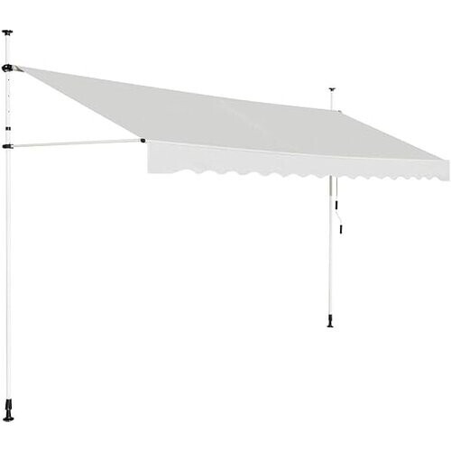 Tweedekans Coast Zonneluifel - 200 x 300 cm - Beige Tweedehands