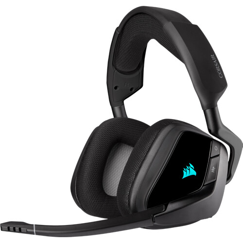 Tweedekans Corsair Void RGB Elite Draadloze Gaming Headset PC/PS5 Carbon/Zwart Tweedehands
