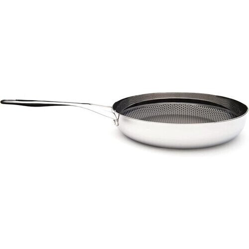 Tweedekans Crowd Cookware – Blackbeard braadpan Ø28 cm - RVS – Krasbestendig en non-stick – Geschikt voor alle warmtebronnen inclusief oven - Vaatwasserbestendig Tweedehands