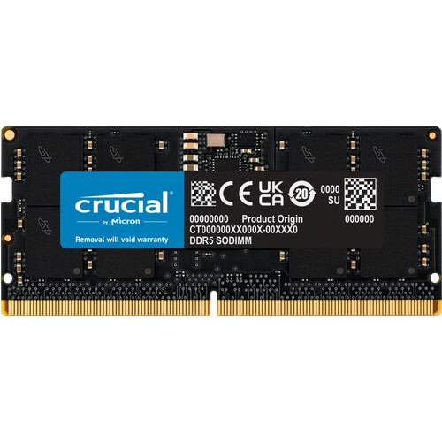 Tweedekans Crucial 32GB DDR5 SODIMM CL46 5600MT/s Tweedehands