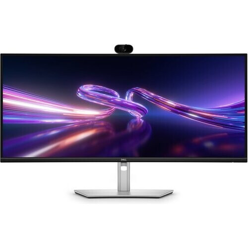 Tweedekans Dell P3426WEV Curved Monitor - 34.1 inch - WQHD - 100Hz - USB-C 90W - Webcam Tweedehands